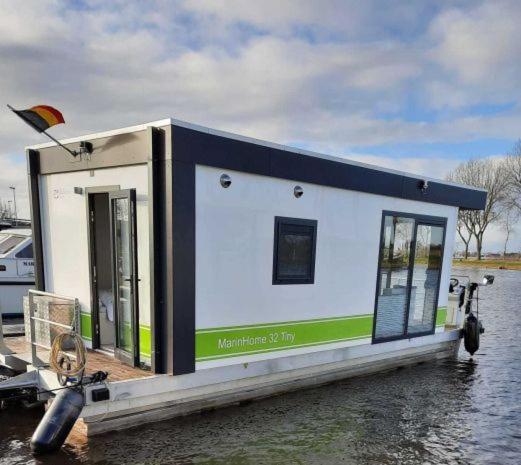 Houseboat Tiny Griffin 호텔 니우포르트 외부 사진